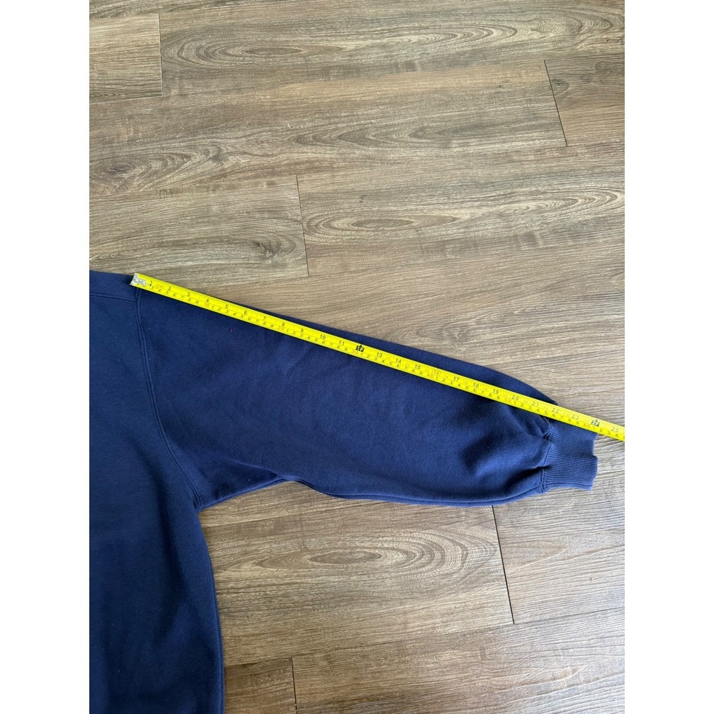 Page & Tuttle Windermere Country Club Sweatshirt Navy Blue Cotton Mens L Large - Picture 7 of 9